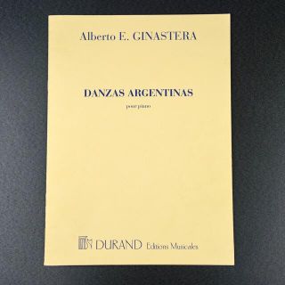 Ginastera ヒナステラ アルゼンチン舞曲 Op.2 ピアノ曲 (楽譜)