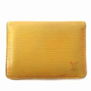 ヴィトン(LOUIS VUITTON) 定期入れ(イエロー/黄色系)の通販 40点