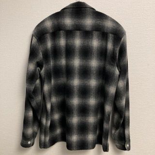 新品 スタンダード カリフォルニア オンブレ チェック ウール シャツ XL