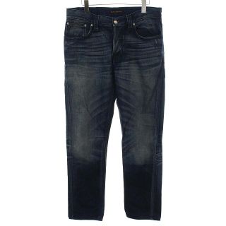 ヌーディジーンズ(Nudie Jeans)のヌーディージーンズ GRIM TIM デニムパンツ ジーンズ ストレート 青(デニム/ジーンズ)