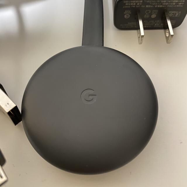 Google(グーグル)のGoogle Chromecast  第3世代 スマホ/家電/カメラのテレビ/映像機器(映像用ケーブル)の商品写真