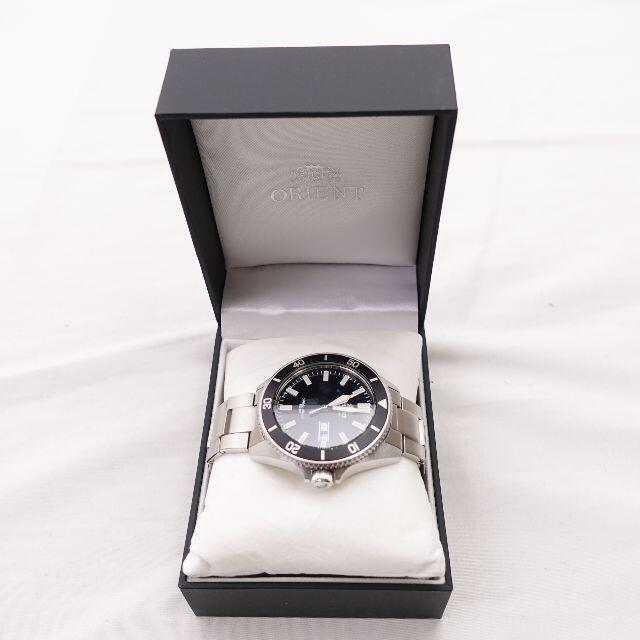 ORIENT(オリエント)のORIENT　ダイバースタイル　メンズ　ブラック メンズの時計(腕時計(アナログ))の商品写真