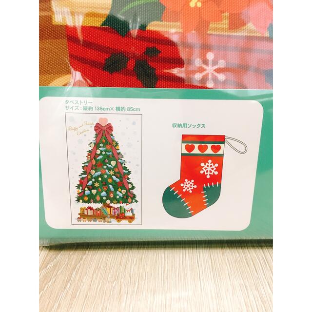 ディズニー ダッフィー シェリーメイ クリスマス タペストリー リース