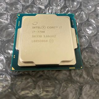 インテレクション(INTELECTION)のCPU intel core i7 7700(PCパーツ)