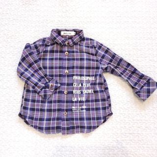 ベベノイユ(BEBE Noeil)のBeBe　Noeil　ブラウス　90サイズ(Tシャツ/カットソー)