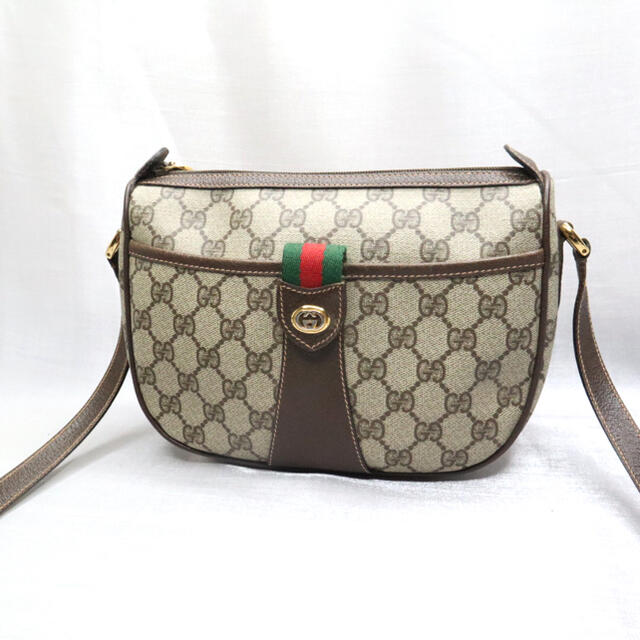 【極美品】GUCCI オールドグッチ ショルダーバッグ シェリーライン | フリマアプリ ラクマ