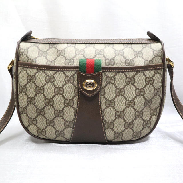 【極美品】GUCCI オールドグッチ ショルダーバッグ シェリーライン