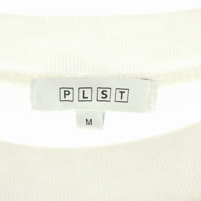 PLST(プラステ)のプラステ 21AW マルチWAYワッフルカットソー 長袖 クルーネック M 白 レディースのトップス(カットソー(長袖/七分))の商品写真