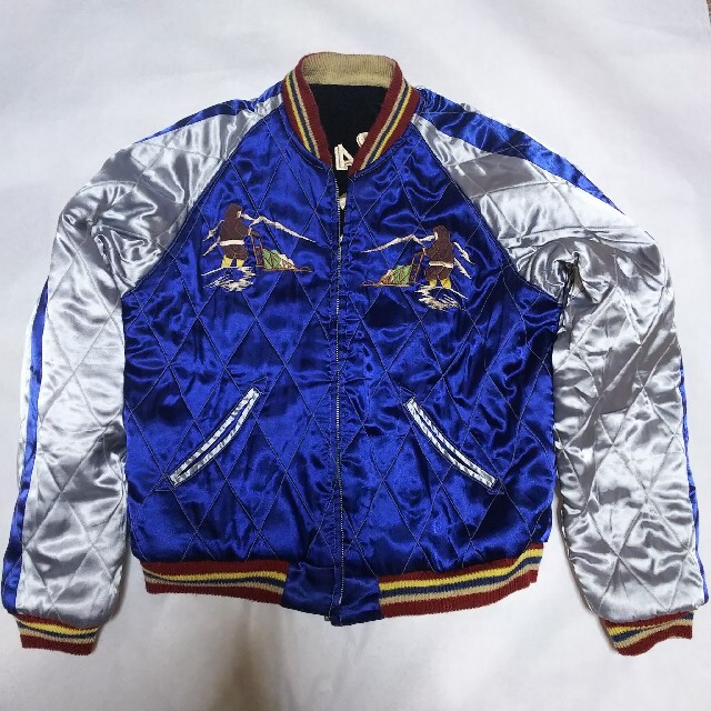 東洋エンタープライズ(トウヨウエンタープライズ)の東洋 アラスカ スカジャン 刺繍 リバーシブル メンズのジャケット/アウター(スカジャン)の商品写真