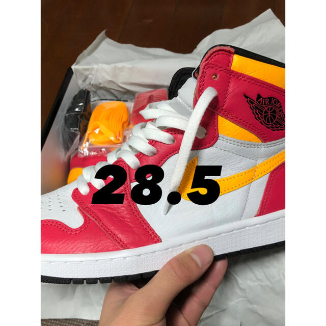 NIKE(ナイキ)のair jordan1 light fusion red メンズの靴/シューズ(スニーカー)の商品写真