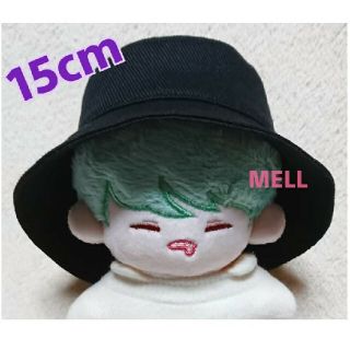 ボウダンショウネンダン(防弾少年団(BTS))のBTS ぬいぐるみ バケットハット 帽子 15cm 洋服 ツイステ ぬい服(ぬいぐるみ)