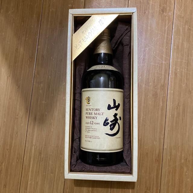 本物 山崎12年 ピュアモルト 旧ラベル 箱付き ウイスキー - www