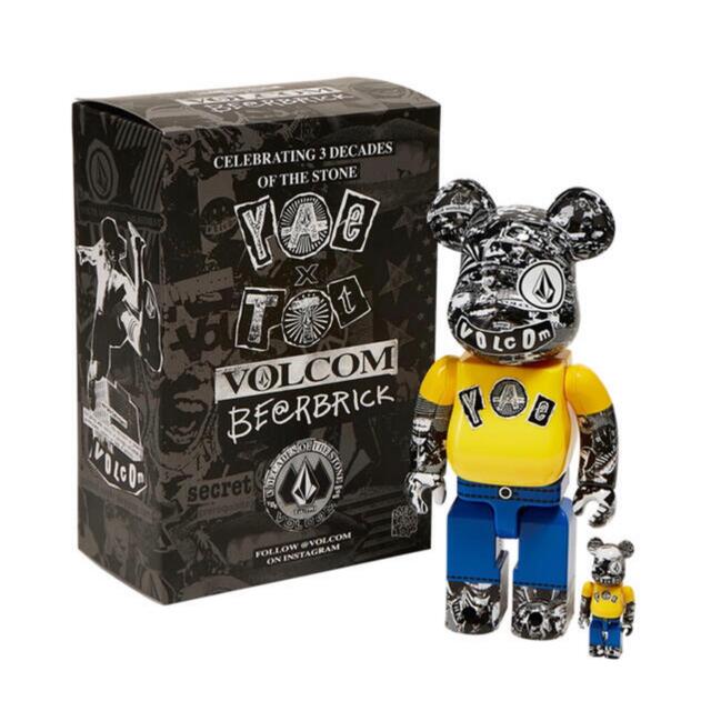 VOLCOM BE@RBRICK 100％ & 400％フィギュア