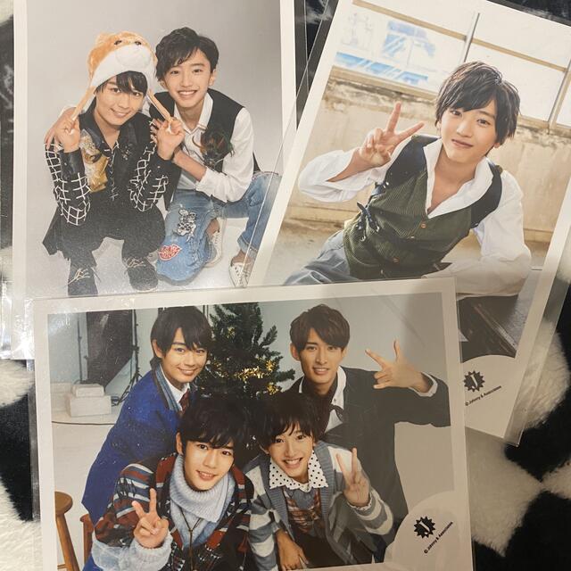 ジャニーズJr.(ジャニーズジュニア)の道枝駿佑 エンタメ/ホビーのタレントグッズ(アイドルグッズ)の商品写真