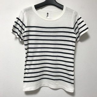 マーガレットハウエル(MARGARET HOWELL)のMHL. マーガレットハウエル　ボーダー半袖Tシャツ2 バスクシャツ(Tシャツ(半袖/袖なし))