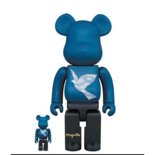 メディコムトイ(MEDICOM TOY)のBE@RBRICK × René Magritte100%&400%ベアブリック(フィギュア)