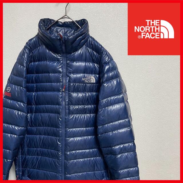 THE NORTH FACE(ザノースフェイス)の美品 貴重 ノースフェイス SUMMIT SERIES 800 ネイビー ダウン メンズのジャケット/アウター(ダウンジャケット)の商品写真