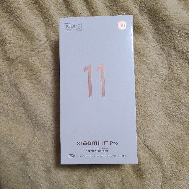 【新品未開封】Xiaomi 11t pro  セレスティアブルー 128GBスマートフォン/携帯電話