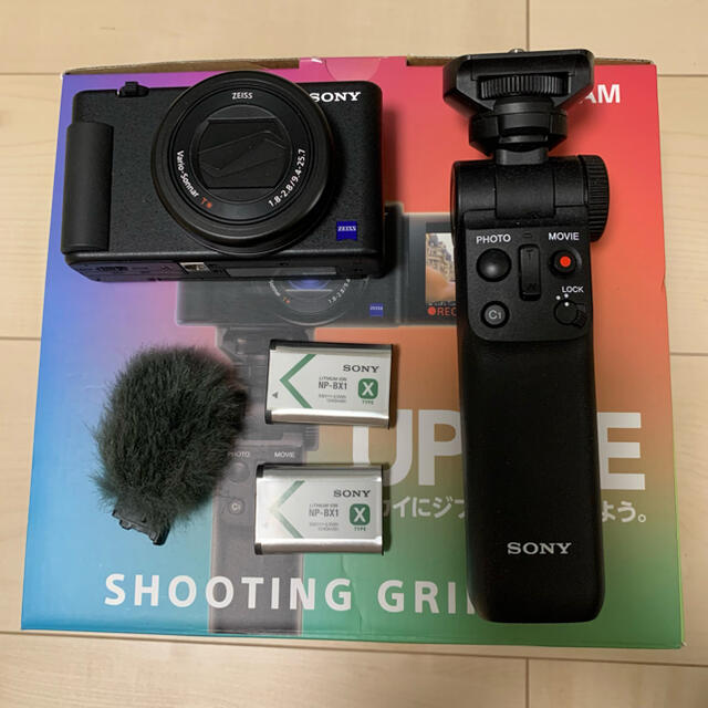 でおすすめアイテム。 SONY - SONY VLOGCAM ZV-1G シューティング