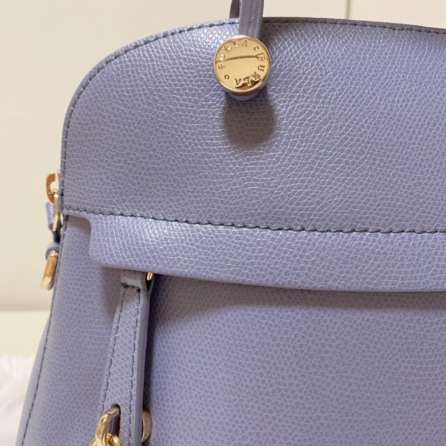 美品♡FURLA フルラ♡パイパー♡Sサイズ♡サックスブルー - www ...