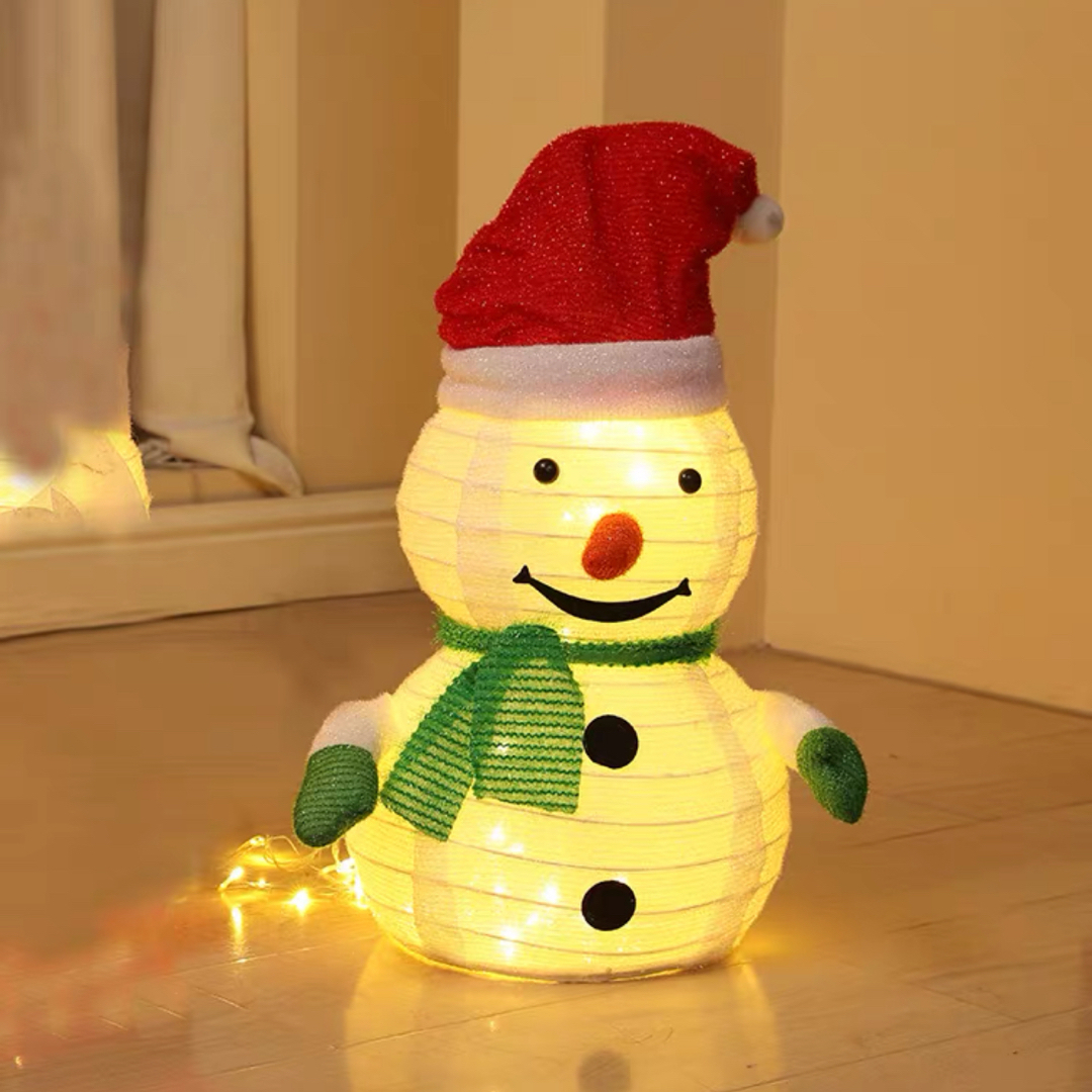 雪だるまライト イルミネーションライト クリスマス庭 飾り パーティー