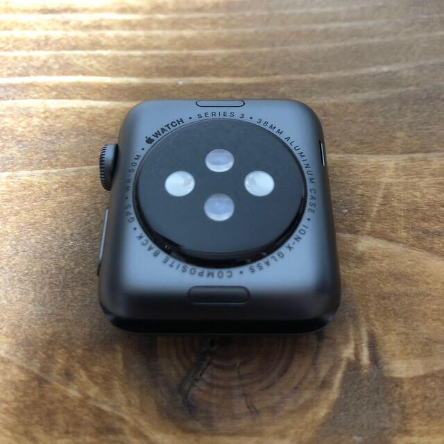 Apple Watch(アップルウォッチ)のapple watch series3 38mm GPSモデル スマホ/家電/カメラのスマホ/家電/カメラ その他(その他)の商品写真
