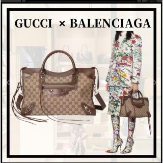 グッチ(Gucci)のGUCCIグッチバレンシアガ　ミディアムバッグNeoClassicハッカー(トートバッグ)