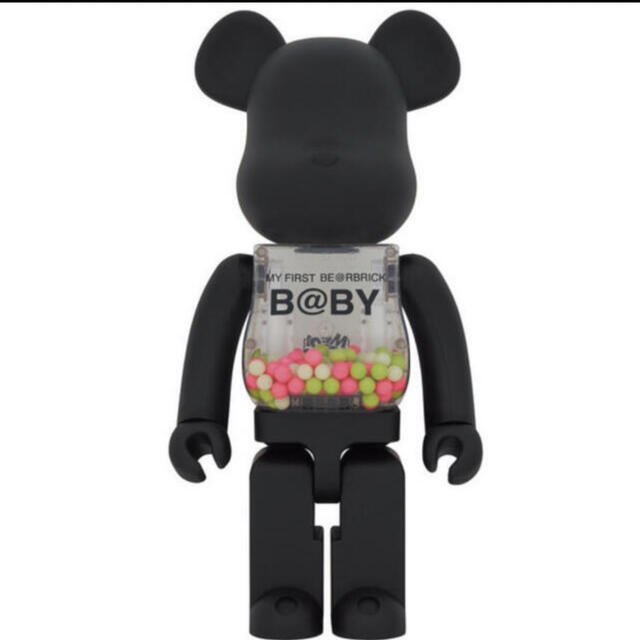 ハンドメイドMY FIRST BE@RBRICK B@BY MATT BLACK