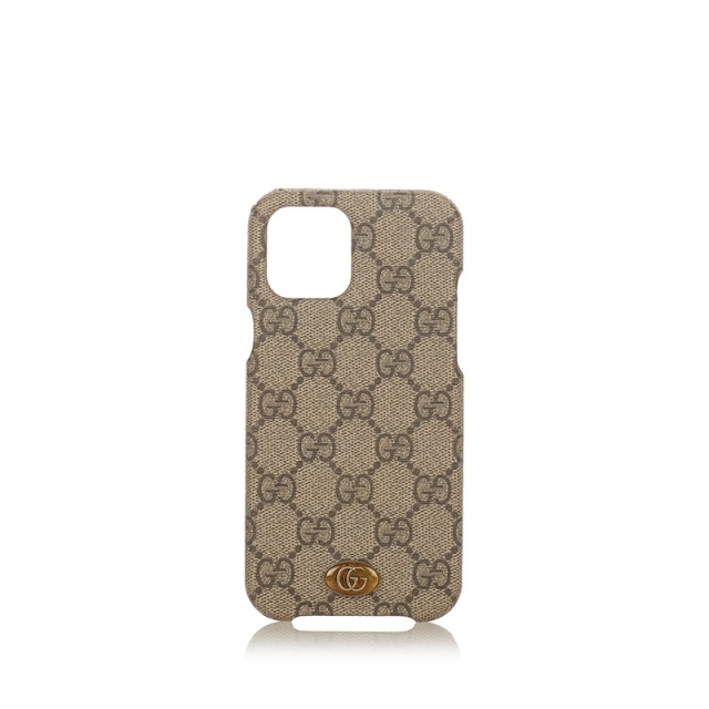 Gucci(グッチ)のグッチ GGスプリーム オフィディア iPhone 12 Pro Max ケース 668408 PVC スウェード メンズ GUCCI 【1-0022345】 レディースのファッション小物(その他)の商品写真