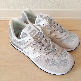 New Balance - 最新 新品 24.0cm ニューバランス ライトグレー ...