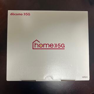 エヌティティドコモ(NTTdocomo)のドコモ docomo home 5G HR01 SMフリー(PC周辺機器)
