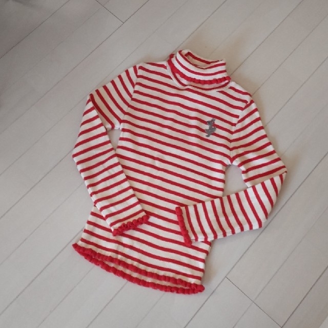 KP(ニットプランナー)のタートルネックセーター　130センチ キッズ/ベビー/マタニティのキッズ服女の子用(90cm~)(ニット)の商品写真