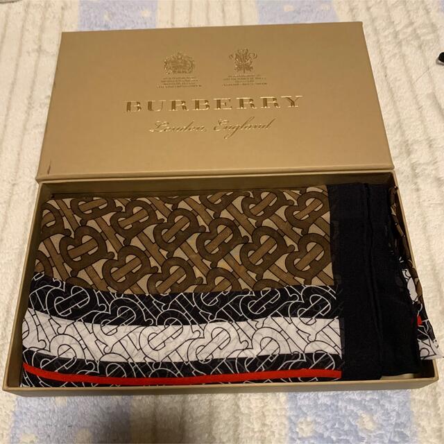 人気HOT BURBERRY BURBERRY スカーフ Monogram Stripe Silkの通販 by ako｜バーバリーならラクマ 