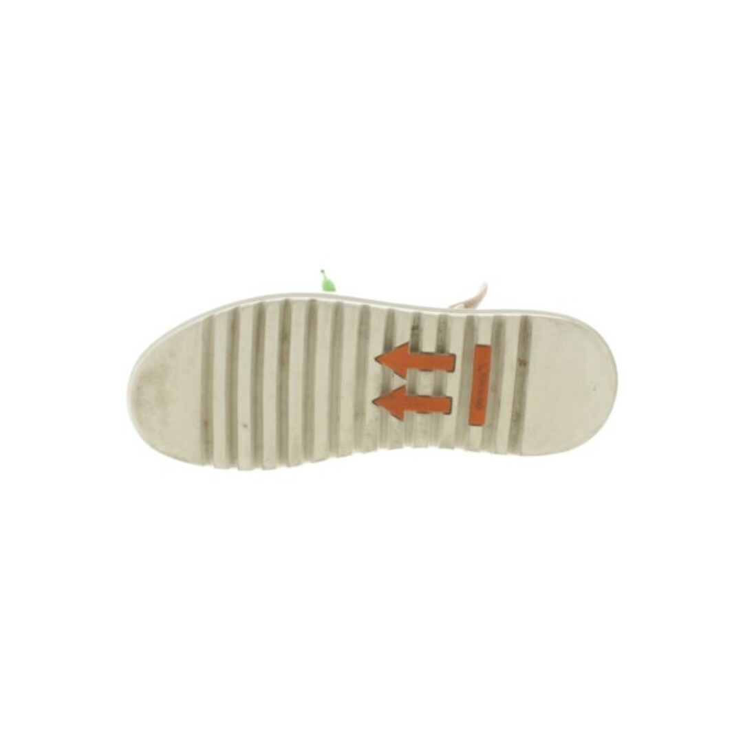 OFF-WHITE(オフホワイト)のOFF-WHITE オフホワイト スニーカー 41(26cm位) ベージュ 【古着】【中古】 メンズの靴/シューズ(スニーカー)の商品写真