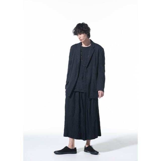 16SS Yohji Yamamoto Pour Hommeシワ加工セットアップ