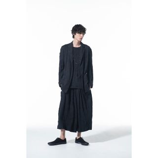 16SS Yohji Yamamoto Pour Hommeシワ加工セットアップ