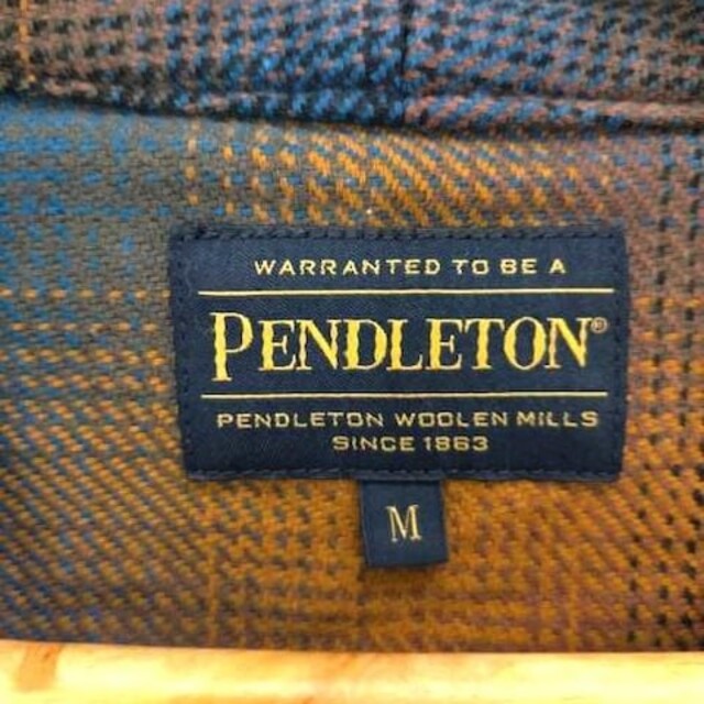 PENDLETON(ペンドルトン)の山ガール様専用　PENDLETON　別注 オンブレーチェック柄 カーディガン メンズのトップス(カーディガン)の商品写真