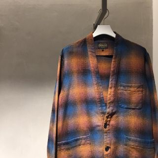 ペンドルトン(PENDLETON)の山ガール様専用　PENDLETON　別注 オンブレーチェック柄 カーディガン(カーディガン)