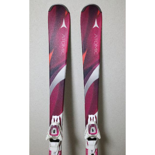 ATOMIC - ATOMIC COOL MINX BEND-X 148cm レディース スキー板の ATOMIC - ATOMIC COOL MINX BEND-X 148cm レディース スキー板の