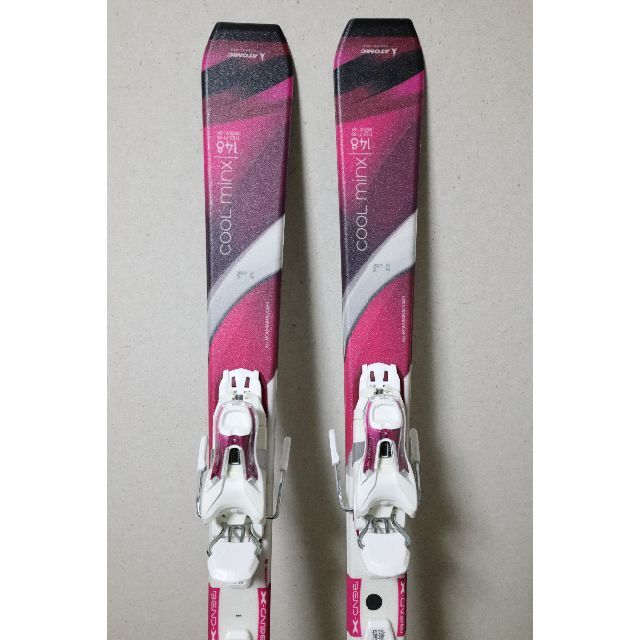 ATOMIC - ATOMIC COOL MINX BEND-X 148cm レディース スキー板の ATOMIC - ATOMIC COOL MINX BEND-X 148cm レディース スキー板の