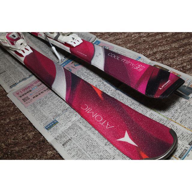 ATOMIC - ATOMIC COOL MINX BEND-X 148cm レディース スキー板の ATOMIC - ATOMIC COOL MINX BEND-X 148cm レディース スキー板の