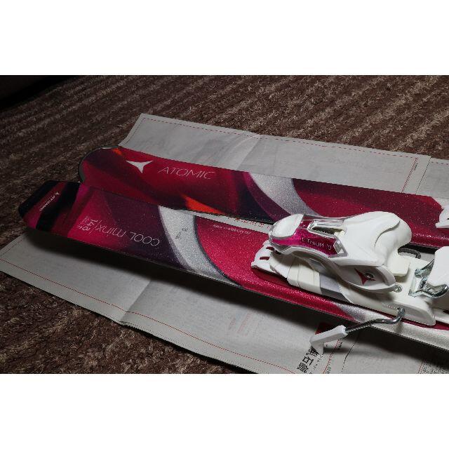 ATOMIC - ATOMIC COOL MINX BEND-X 148cm レディース スキー板の ATOMIC - ATOMIC COOL MINX BEND-X 148cm レディース スキー板の