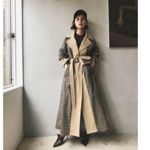 2極タイプ Ameri vintage リバーシブルトレンチコート - 通販