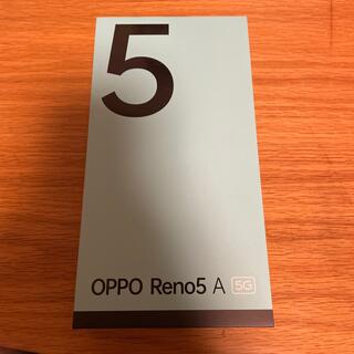 OPPO Reno5 A A101OP シルバーブラック(スマートフォン本体)