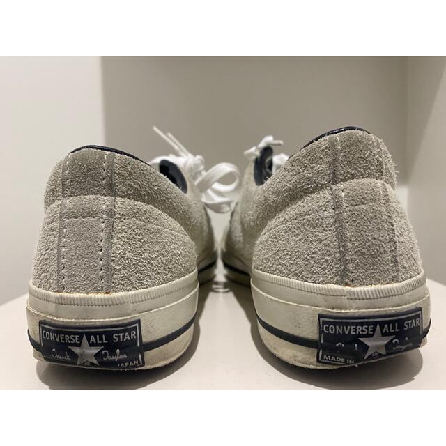 CONVERSE - 日本製 タイムライン コンバース ワンスター 白スエード 27 CONVERSE - 日本製 タイムライン コンバース ワンスター 白スエード 27