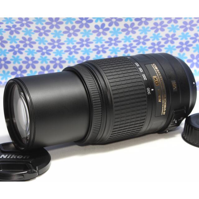 極美品★Nikon AF-S DX 55-300mm ED VR★手振れ補正★