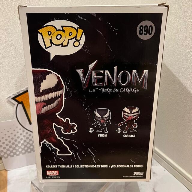 MARVEL - FUNKO POP! ヴェノム レット・ゼア・ビー・カーネイジ