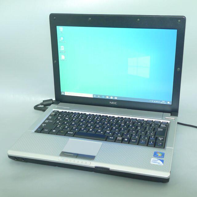 NEC品名型番良品 ノートPC VK12EBBCD 4GB 無線 Windows10