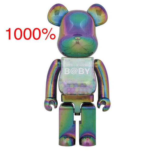 MY FIRST BE@RBRICK BLACK CHROME 1000% エンタメ/ホビーのフィギュア(その他)の商品写真