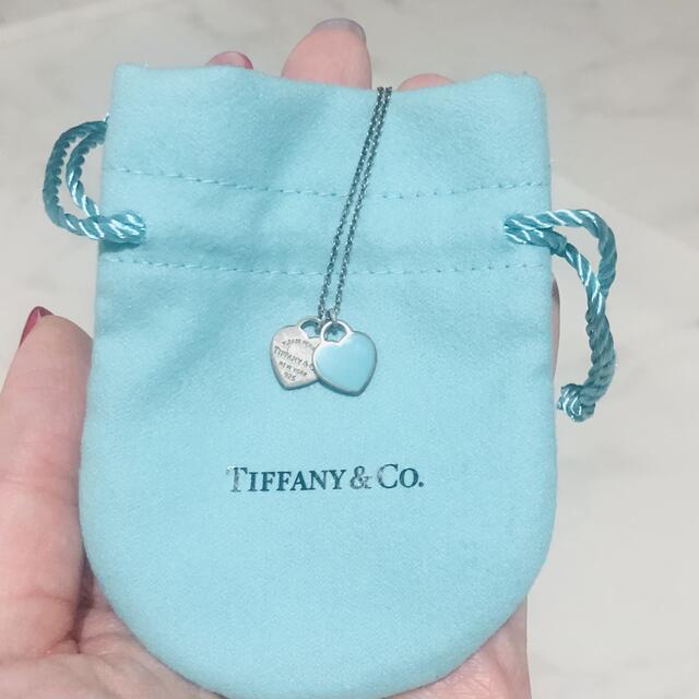 Tiffany & Co.(ティファニー)のTiffany♡ダブルハートネックレス レディースのアクセサリー(ネックレス)の商品写真